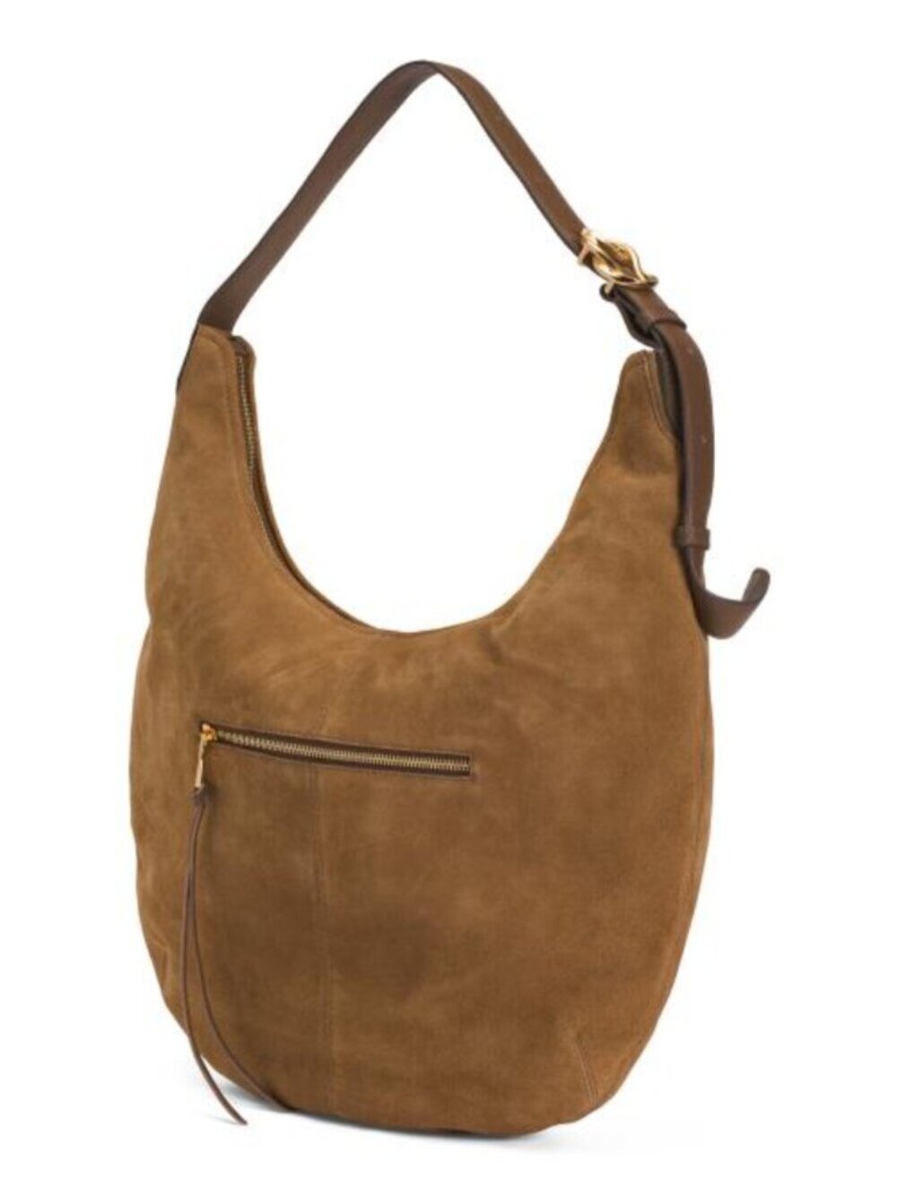 AMERICAN LEATHER CO. Suede Unity Large Hobo - Picture 3 of 4